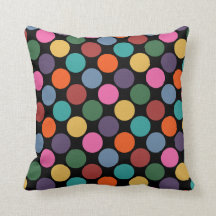 Coussin Motif Polka Dot