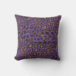 Coussin Motif Poster de animal Leopard Jaguar