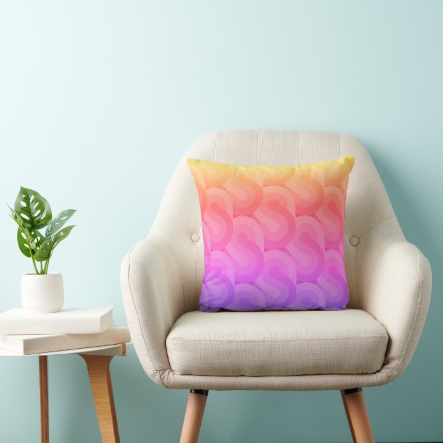Coussin MOTIF RÉTRO 70 super (Chaise)