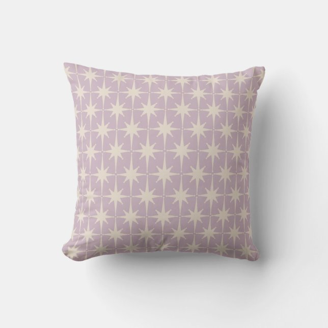 Coussin Motif rétro les années 50 Star du Moyen-siècle à L (Recto)