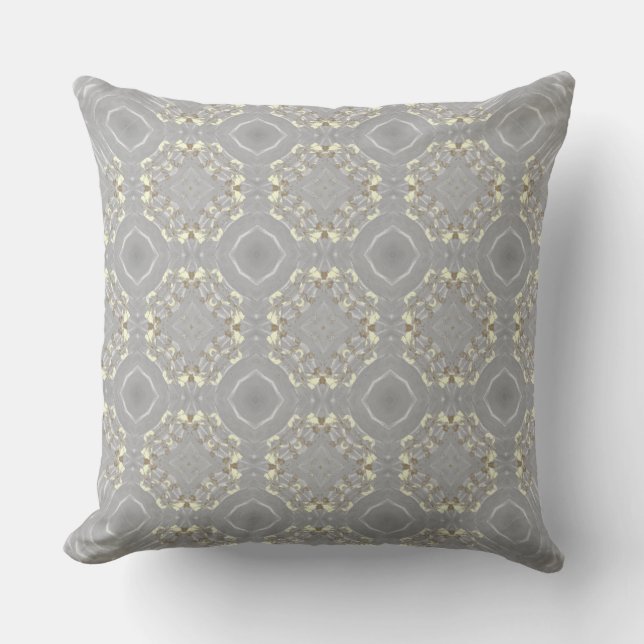 Coussin Motif rétro Octagons and Circles (Recto)