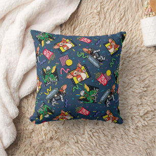 Coussin Motif Rétro-onde Gremlins™ 80's