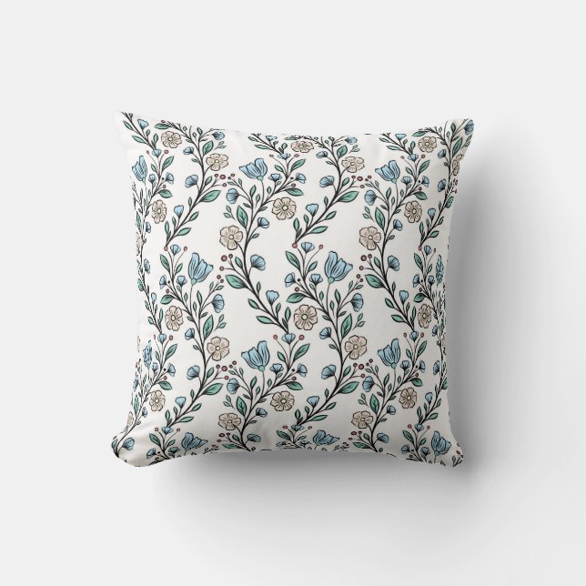 Coussin Motif rococo (Recto)