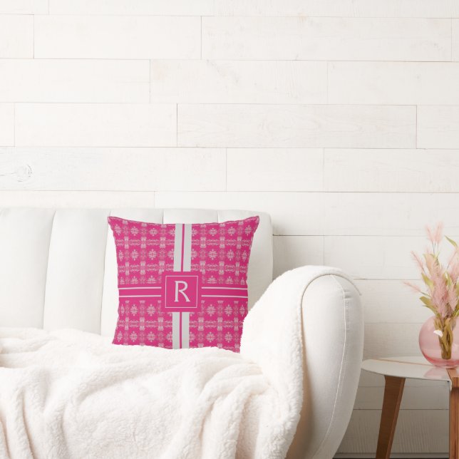 Coussin Motif rose moderne (Canapé)