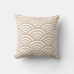 Coussin Motif Sandy Scallop