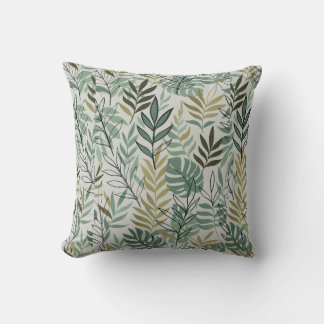 Coussin Motif sans couture à feuilles tropicales - Bota ve