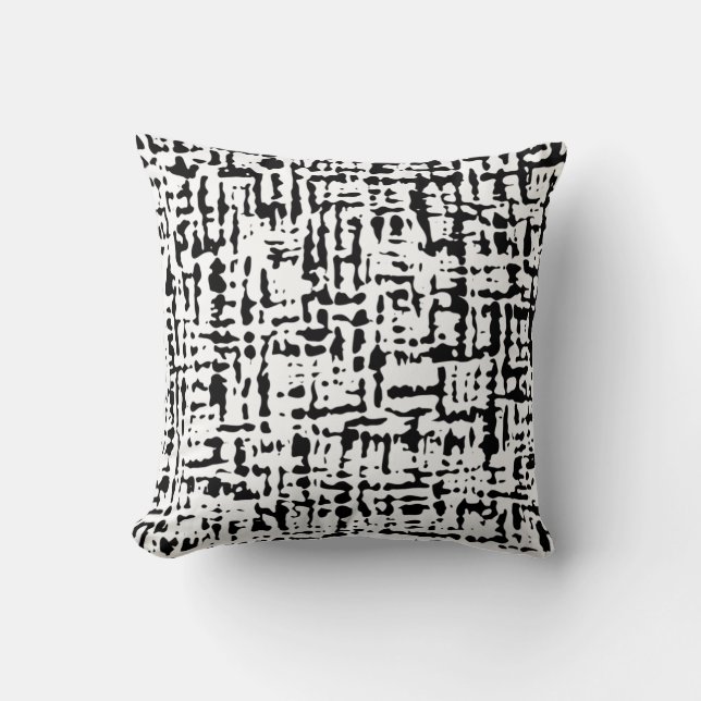 Coussin Motif sans couture abstrait (Recto)