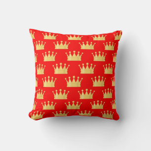 Coussin Motif sans couture Crown