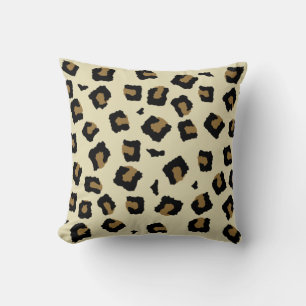 Coussin Motif sans couture léopard