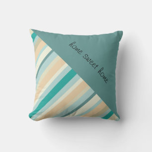 Coussin Motif Seashore Stripes