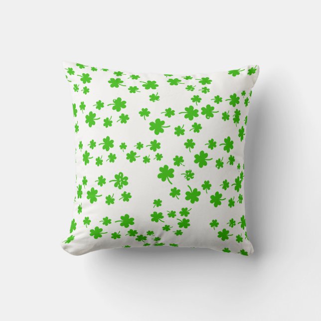 Coussin Motif shamrock (Recto)
