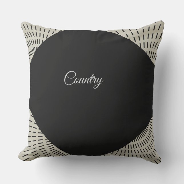 Coussin Motif Simple (Recto)