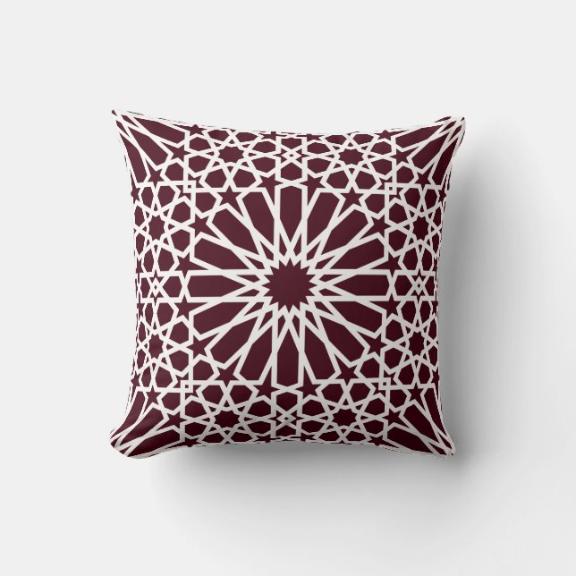 Coussin Motif simple de Bourgogne (Recto)