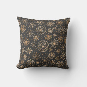 Coussin Motif Snowflake