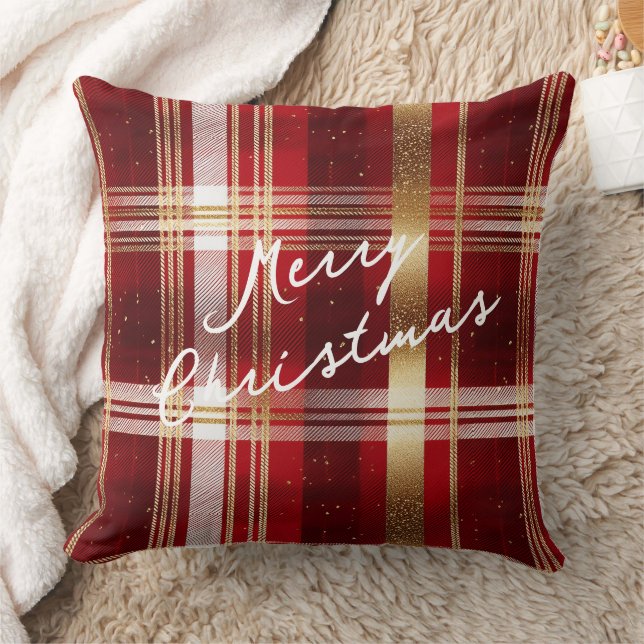 Coussin Motif tatan rouge or Noël #7 ID1009 (Couverture)
