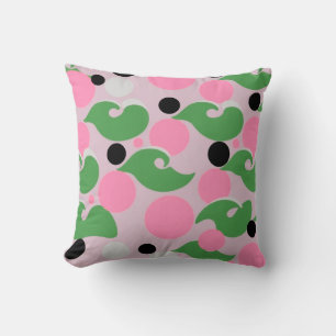 Coussin Motif Tourbillon Rétro Ludique