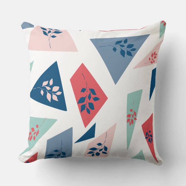 Coussin Motif triangle (Recto)