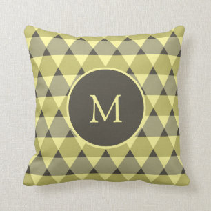 Coussin Motif triangles