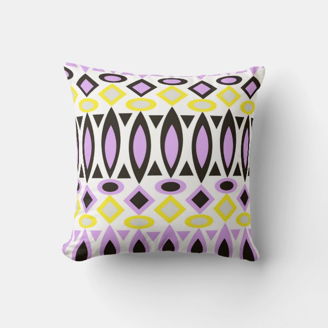 Coussin Motif tribal (Recto)