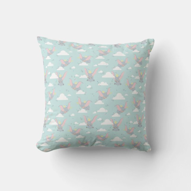 Coussin Motif tribal bleu de Cute Dumbo (Recto)