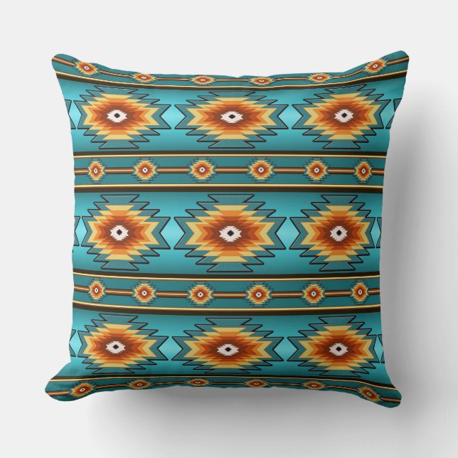 Coussin Motif tribal du sud-ouest (Recto)