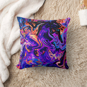 Coussin Motifs artistiques colorés