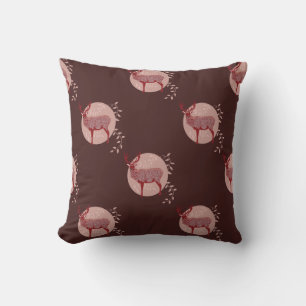 Coussin Motifs de Red Elk