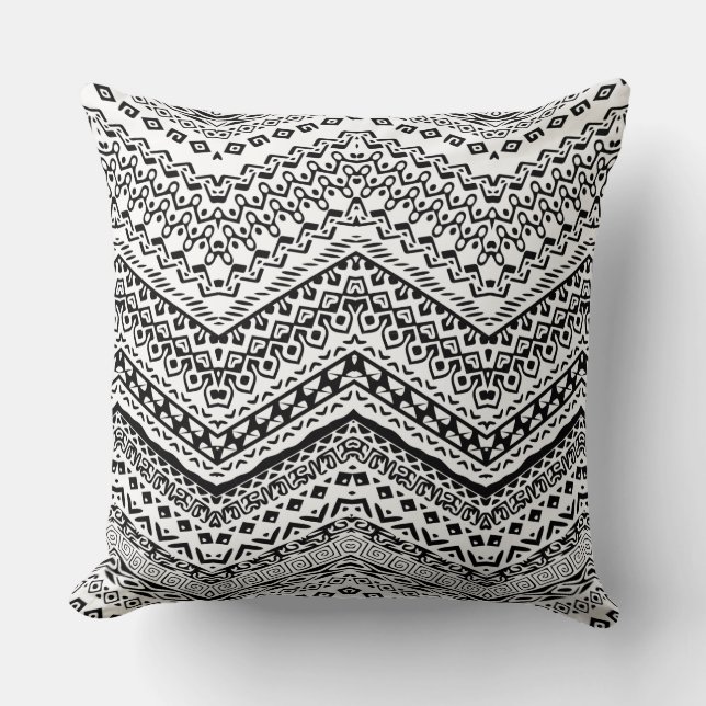 Coussin Motifs ethniques 2 (Recto)