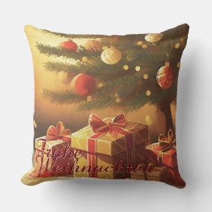 Coussin Motiv, mit Geschenken unterm Weihnachtsbaum 37016