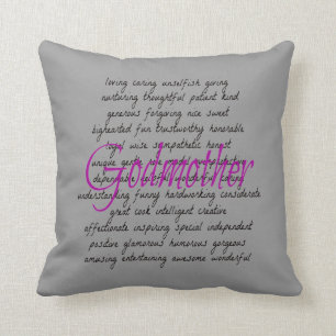 Coussin Mots pour Godmère