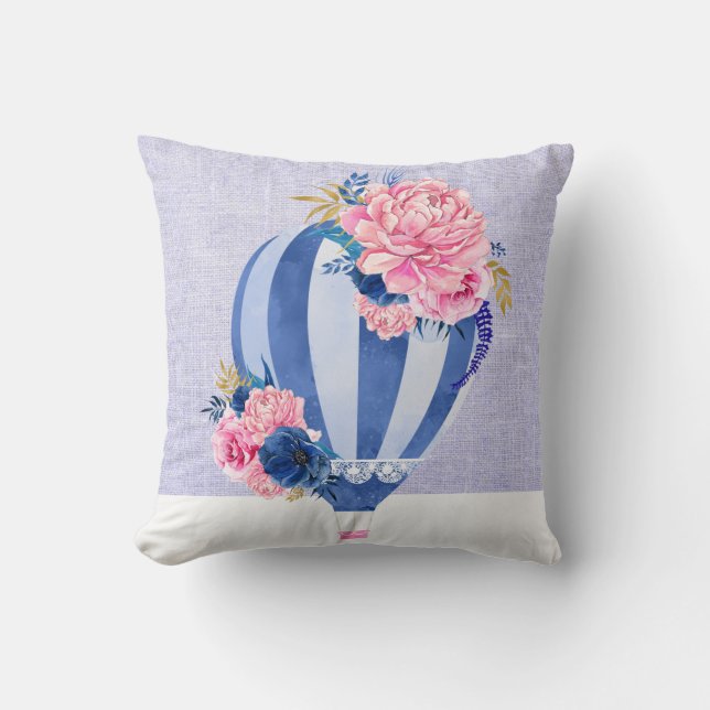 coussin mou assez chaud de rose de liliac de (Recto)