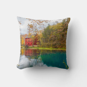 Coussin Moulin à rouleaux d'allée et source