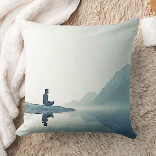 Coussin Mountain Zen Conception pacifique de méditation (Couverture)