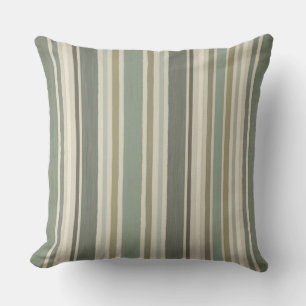 Coussin Moutarde Douce Verte Maison de Campagne Gris Brun