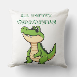 Coussin Mug Le Petit crocodile
