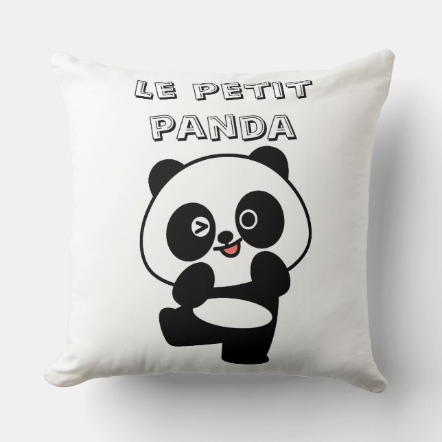 Coussin Mug Le Petit panda  (Recto)