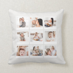 coussin multi de photographie de photo de famille