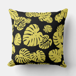 Coussin Multicolor Tropical Leaves 7