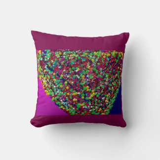 Coussin Multicolored Tree Between Worlds