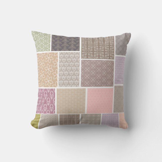 Coussin multiconception Patchwork (Recto)