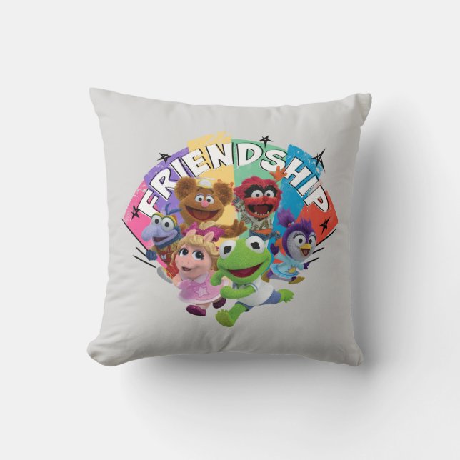Coussin Muppet Babies - Amitié (Recto)