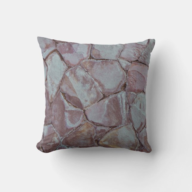 Coussin Mur en brique (Recto)