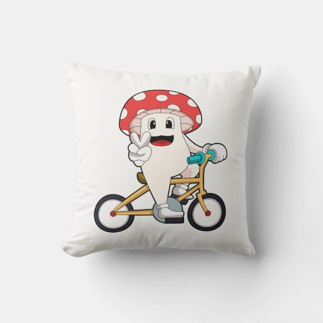 Coussin Mushroom with Bicycle.PNG (Recto)