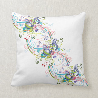 Coussin Musique dans le ciel