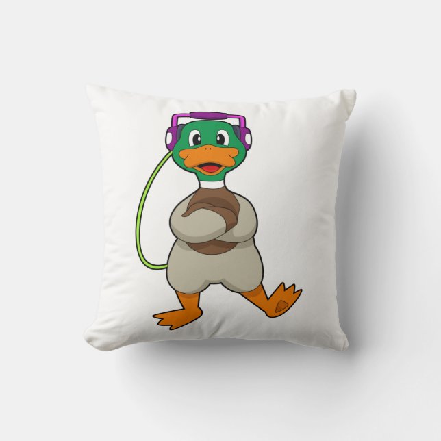 Coussin Musique du casque (Recto)