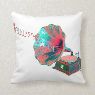 Coussin Musique vintage