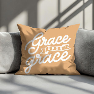 Coussin Mustard Christian Grace sur la grâce Jeter Oreille