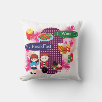 Coussin My Breakfast Pillow