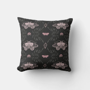 Coussin Mystic Moth and Moon