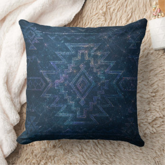 Coussin Mystic Navajo Sacred Geometry Throw Pillow
